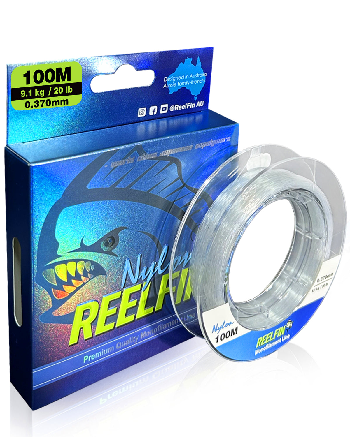 RELFIN Fishing Monofilament Line 100M