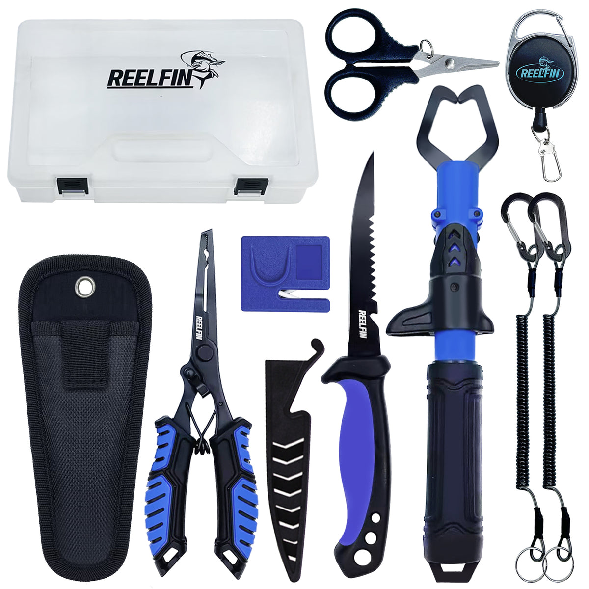 REELFIN 9Pcs Fishing Tools Kit