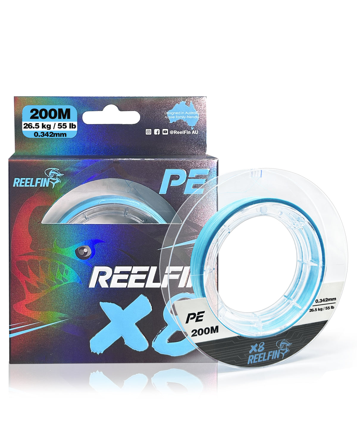 REELFIN X8 – 8-Strand Braided Line