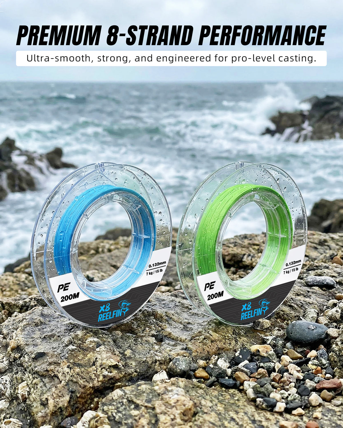 REELFIN X8 – 8-Strand Braided Line